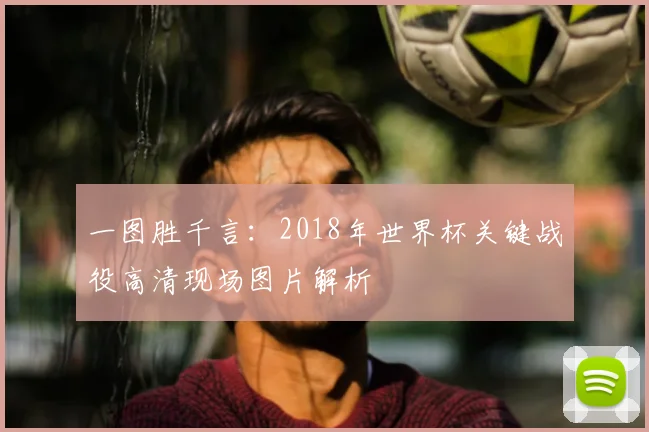一图胜千言：2018年世界杯关键战役高清现场图片解析